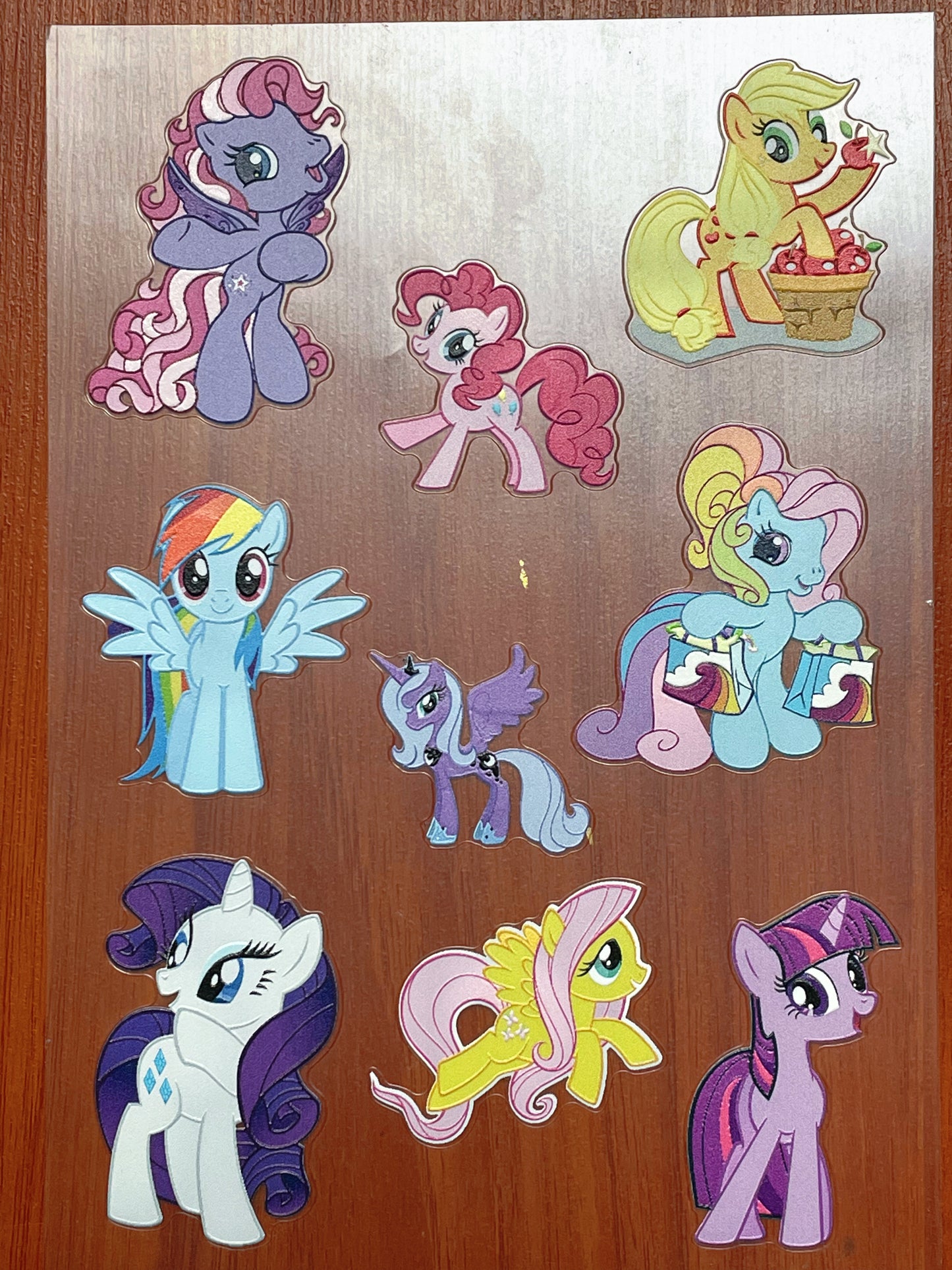 E-142 My Little-Pony 3D Embossed sticker 1 piece