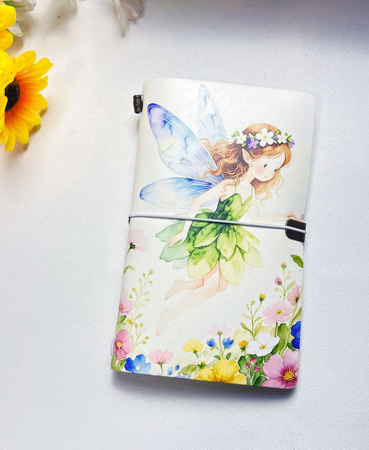 J-8 A6 size leather cover journal