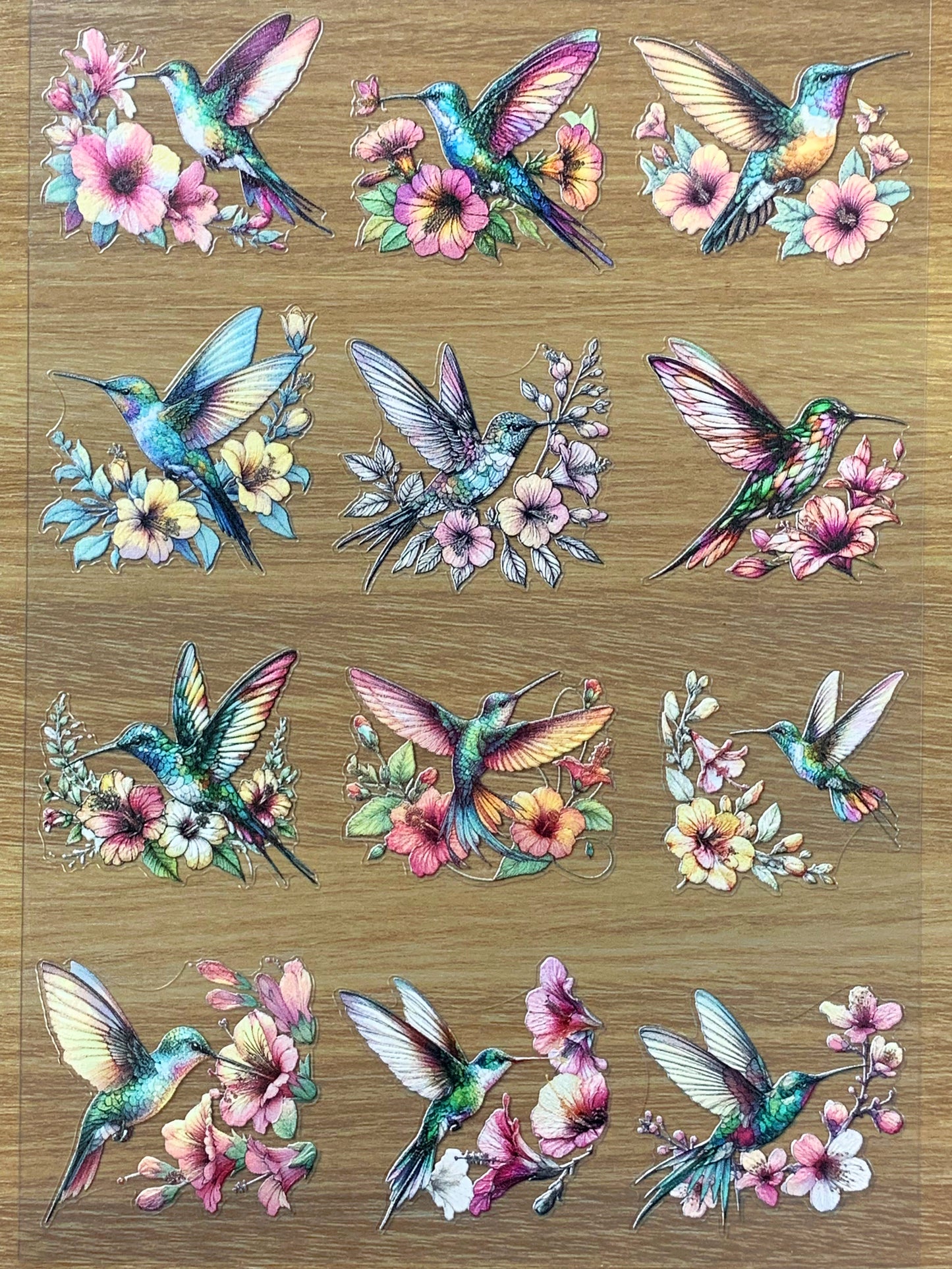 E-98 Nectar Wing Sprite 3D Embossed sticker 1 piece