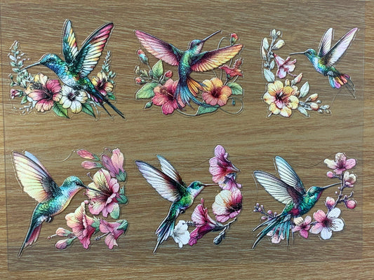 E-98 Nectar Wing Sprite 3D Embossed sticker 1 piece