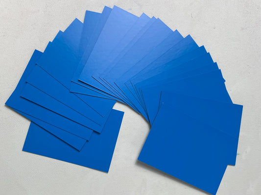 A-6 Solid color cardstock ATC Cards (2.5*3.5 inch, 50 pieces each pack)