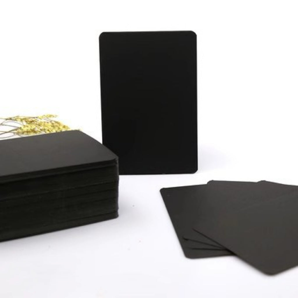 A-5 Solid color cardstock ATC Cards (2.5*3.5 inch, 50 pieces each pack)