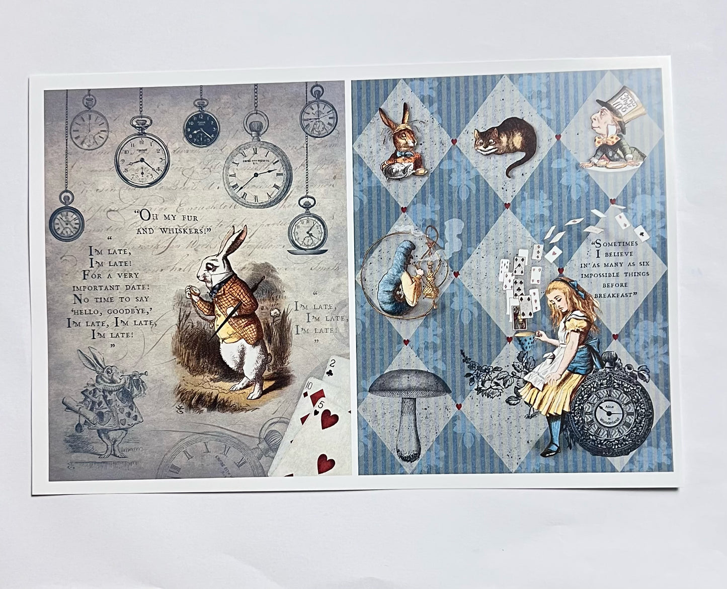 P-2 Alice paper (photo paper A5 size)