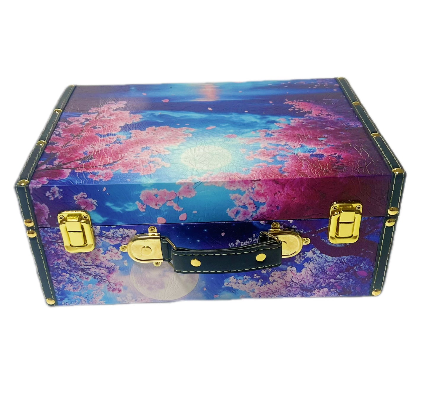 081 Wooden Suitcase