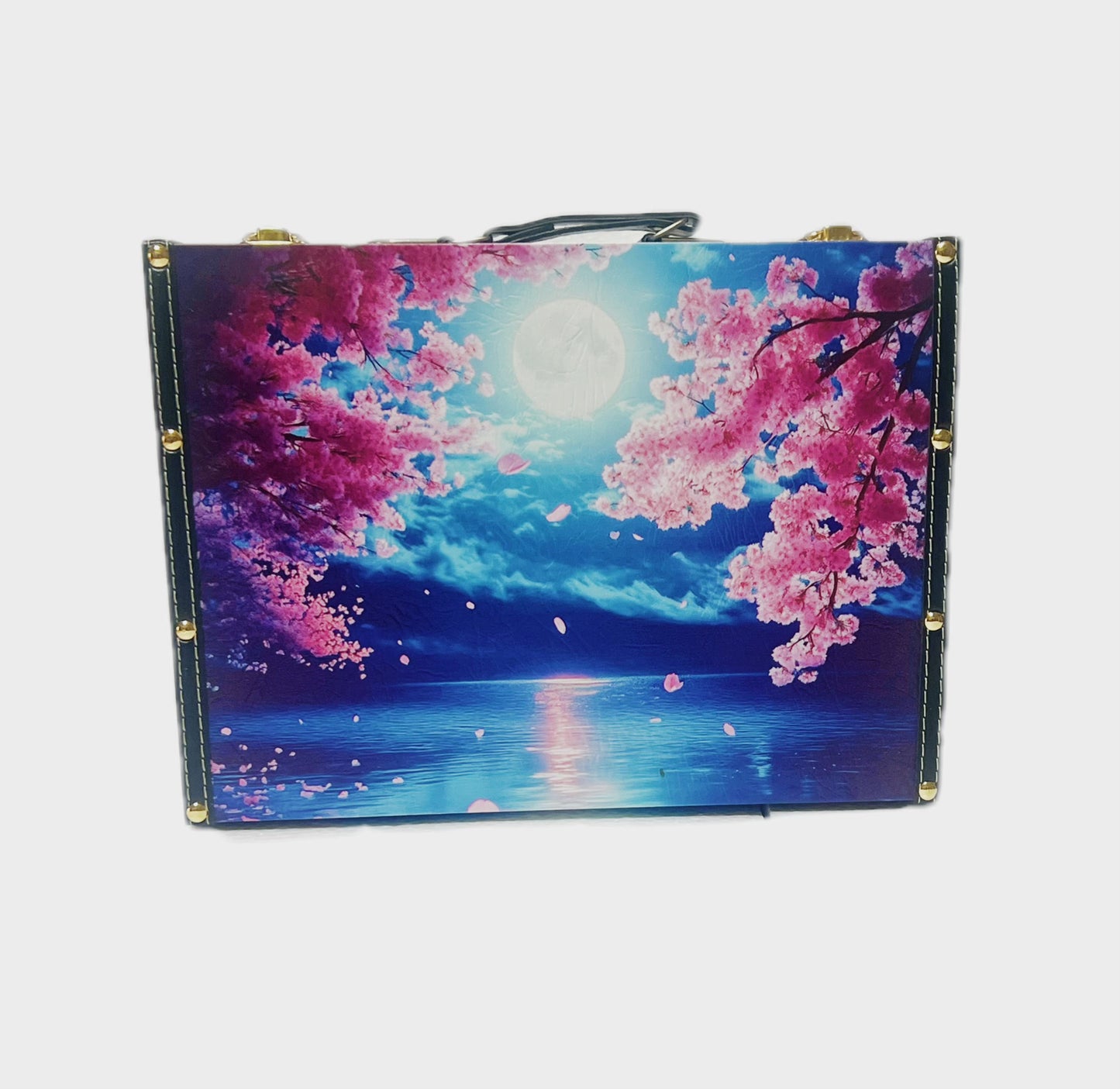 081 Wooden Suitcase