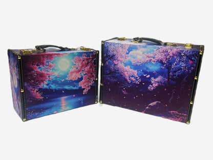 081 Wooden Suitcase