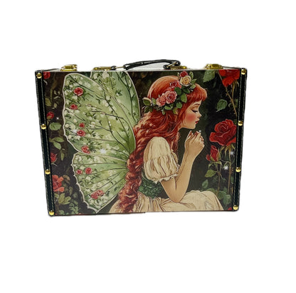 082 Wooden Suitcase