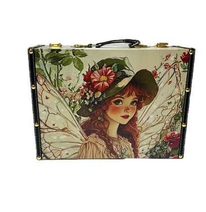 082 Wooden Suitcase