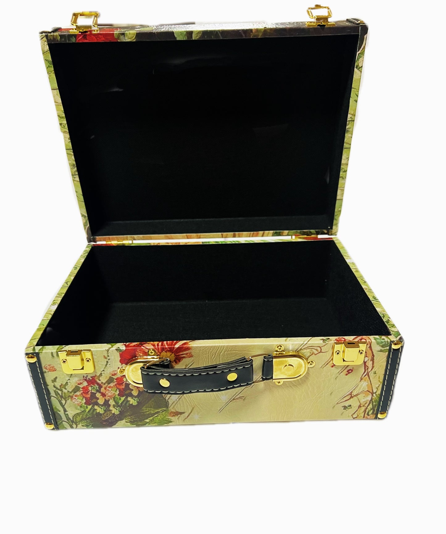 082 Wooden Suitcase