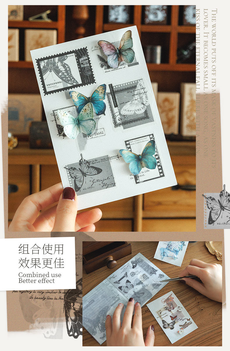 S-25 Dual Material Die-Cut Sticker Book