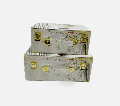 066 Wooden Suitcase