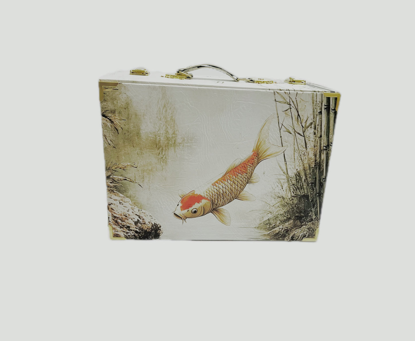 066 Wooden Suitcase