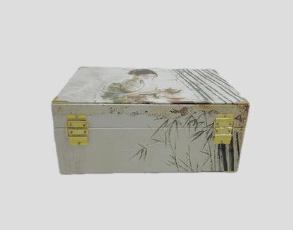 066 Wooden Suitcase