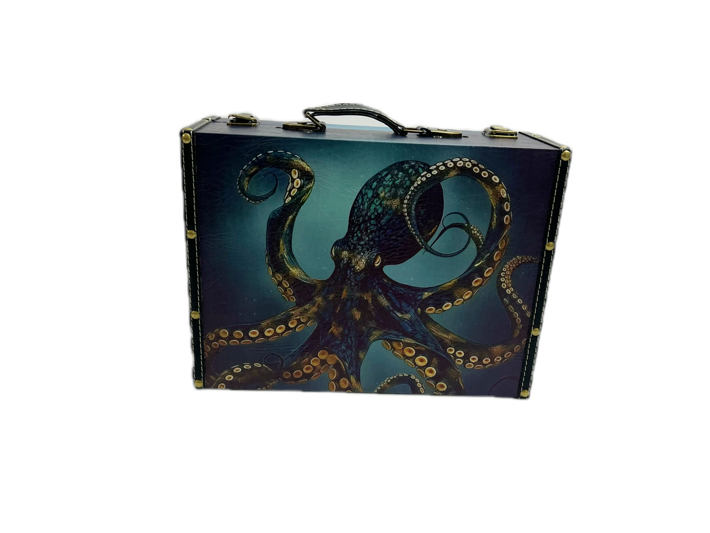 068 Wooden Suitcase