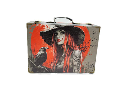 069 Wooden Suitcase