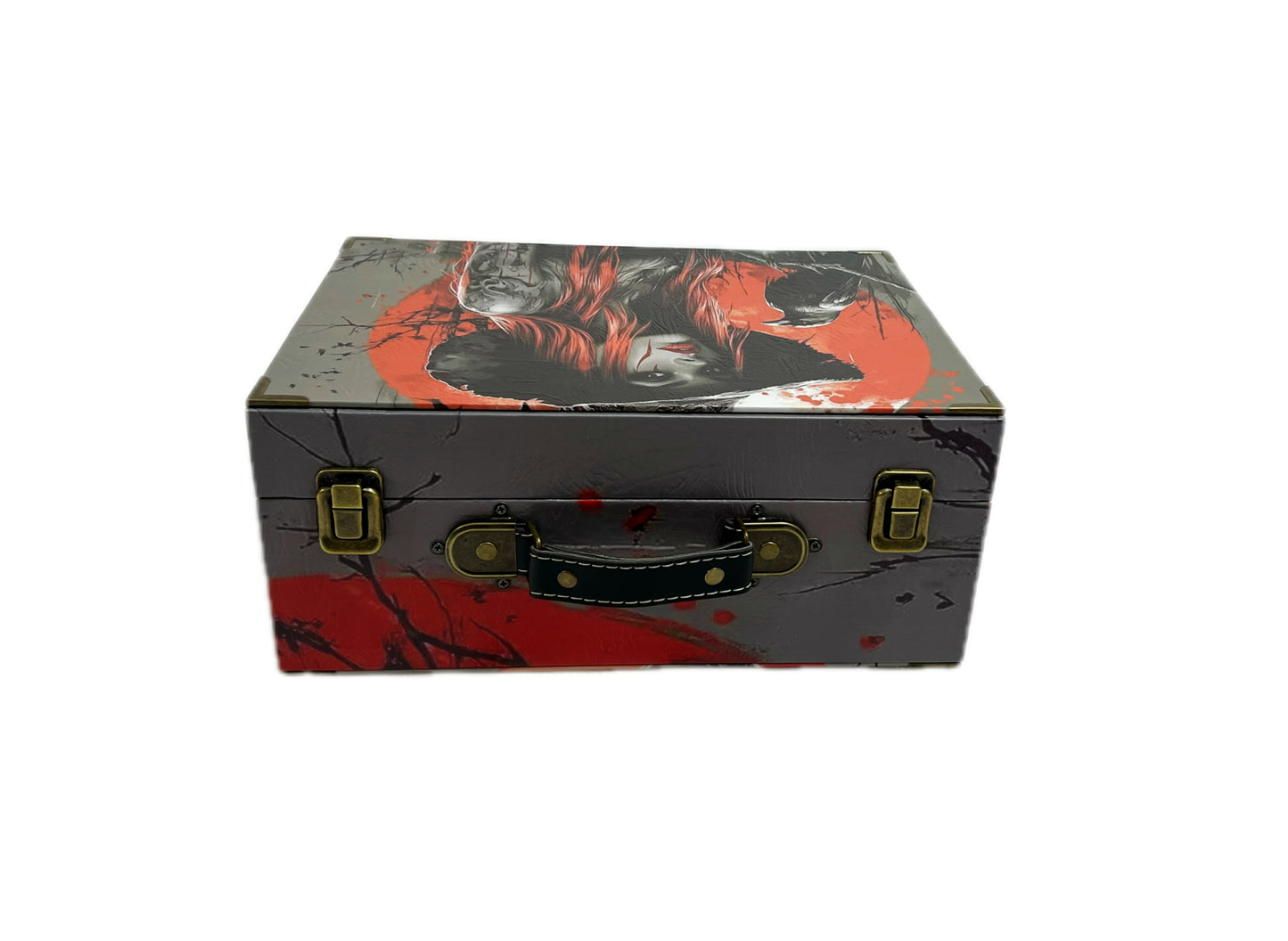 069 Wooden Suitcase
