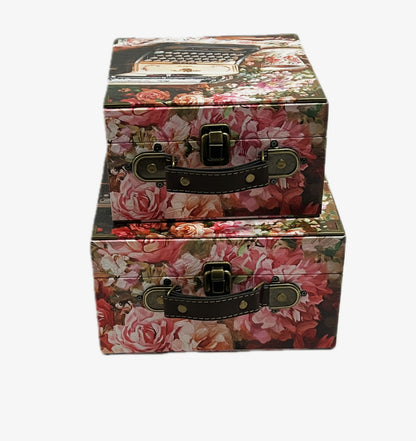071 Wooden Suitcase