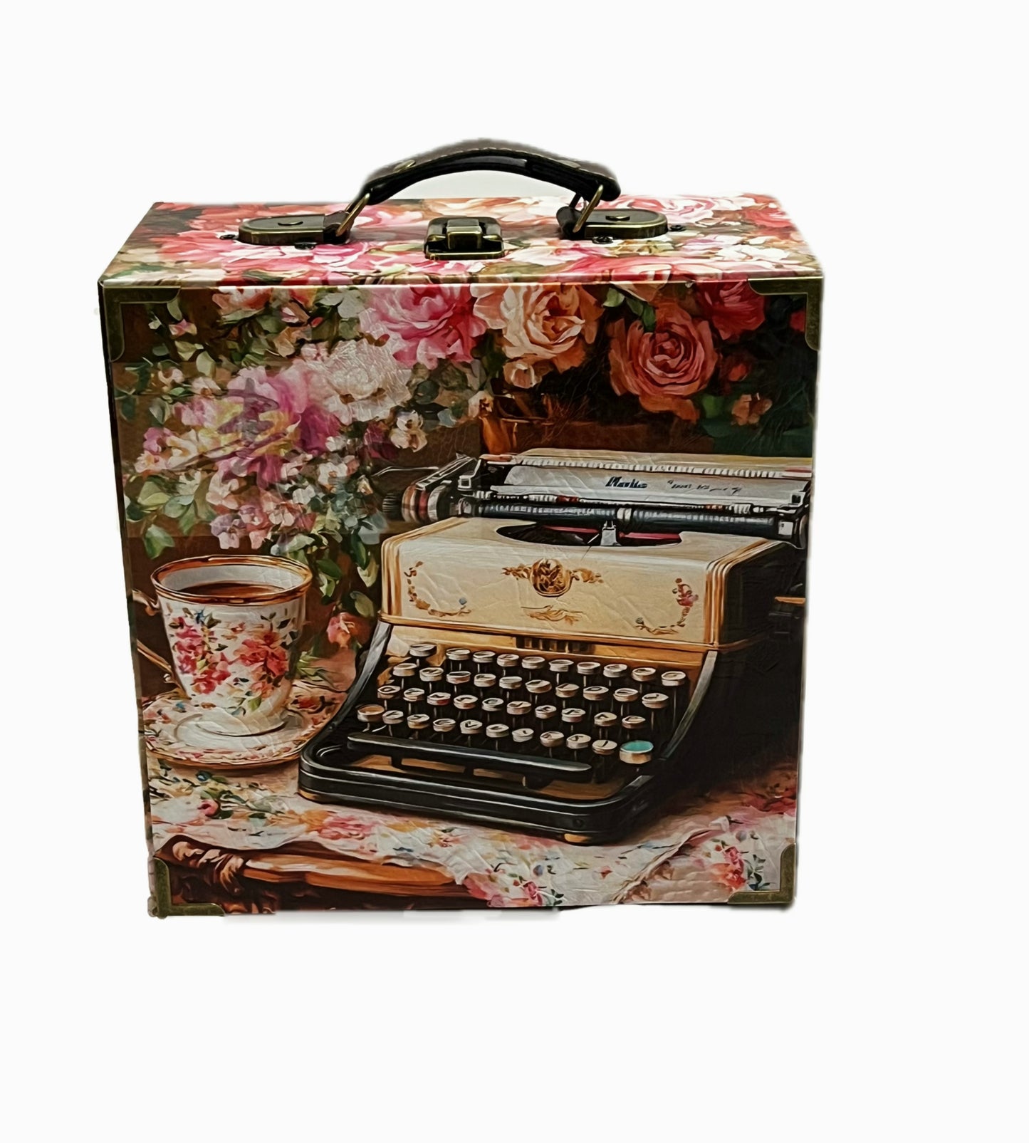 071 Wooden Suitcase