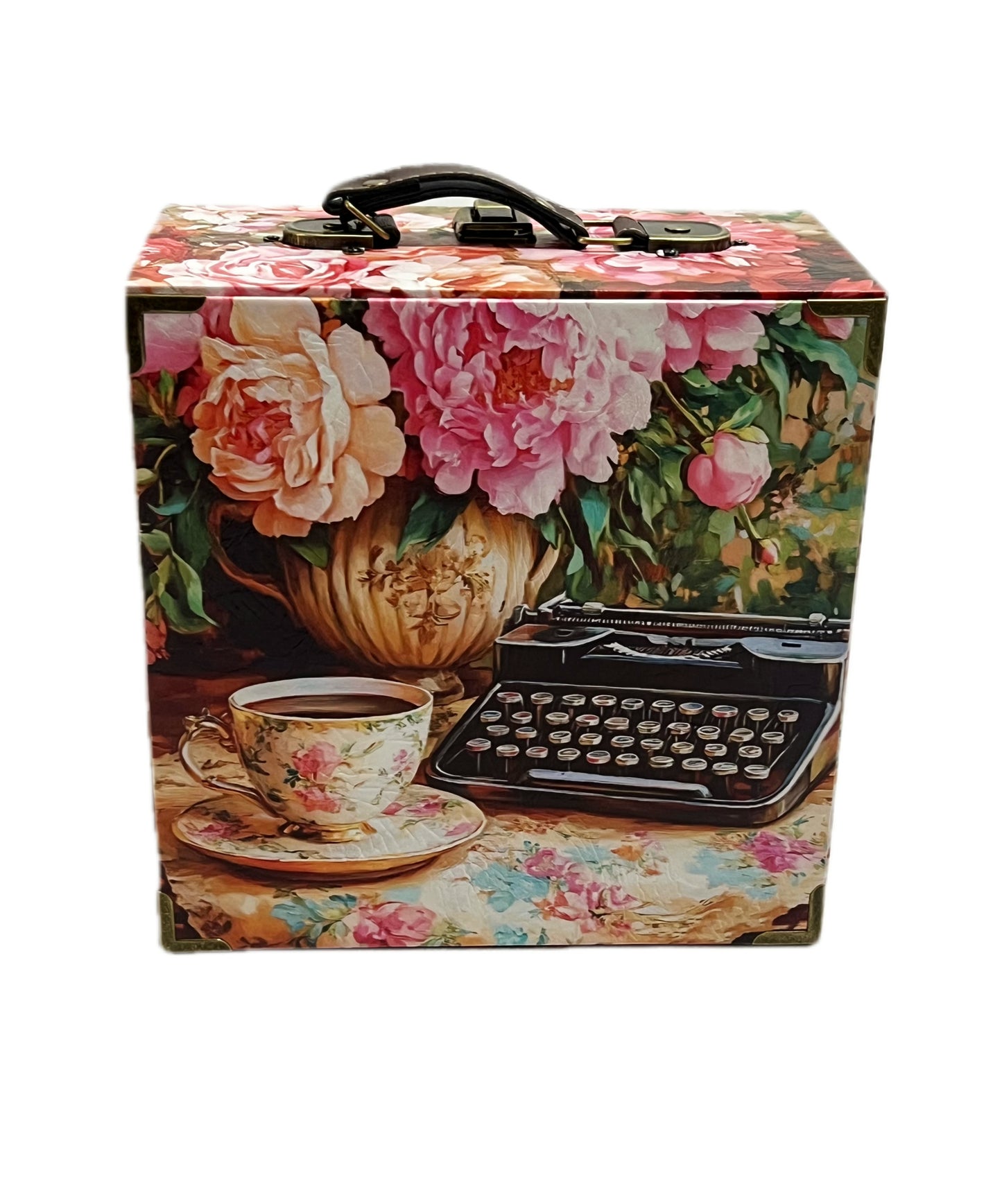 071 Wooden Suitcase