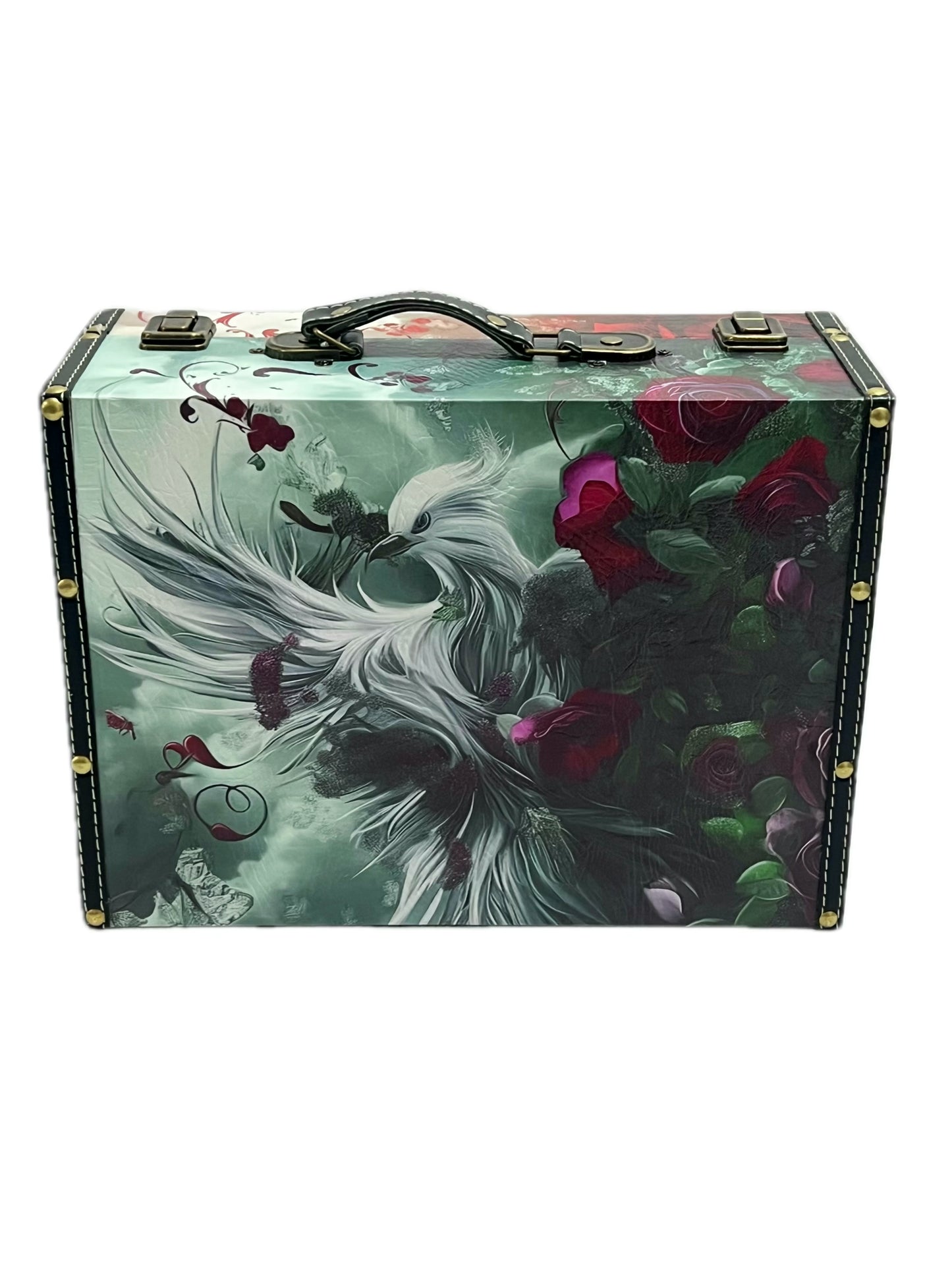 072 Wooden Suitcase
