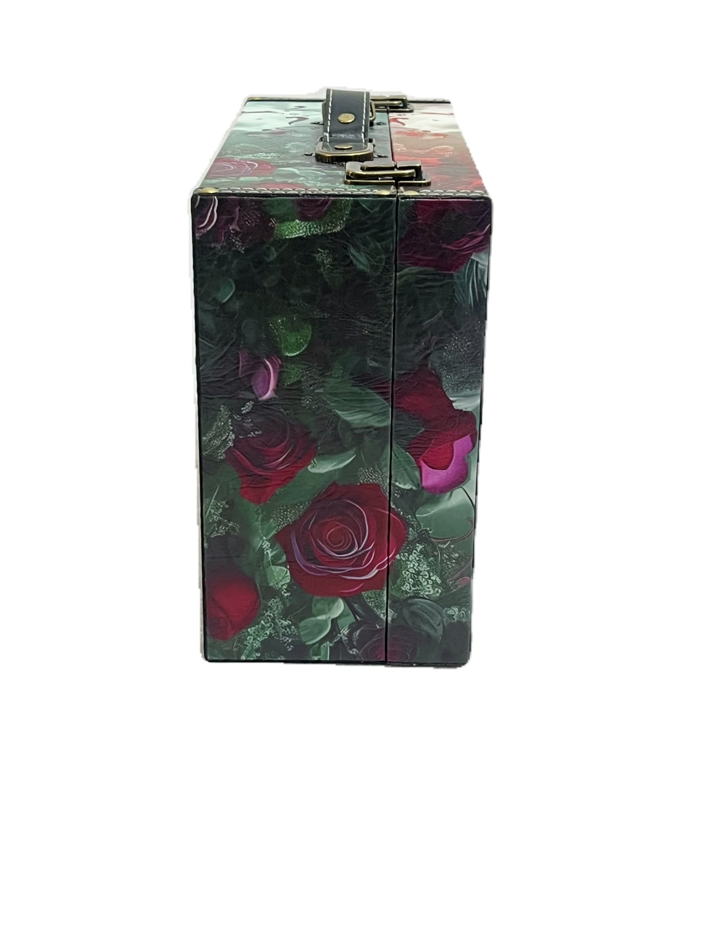 072 Wooden Suitcase