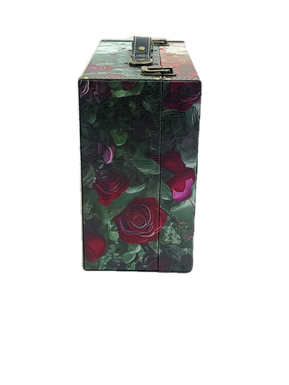 072 Wooden Suitcase