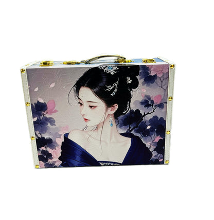 073 Wooden Suitcase