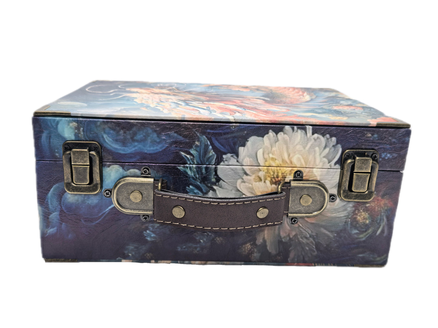 075 Wooden Suitcase