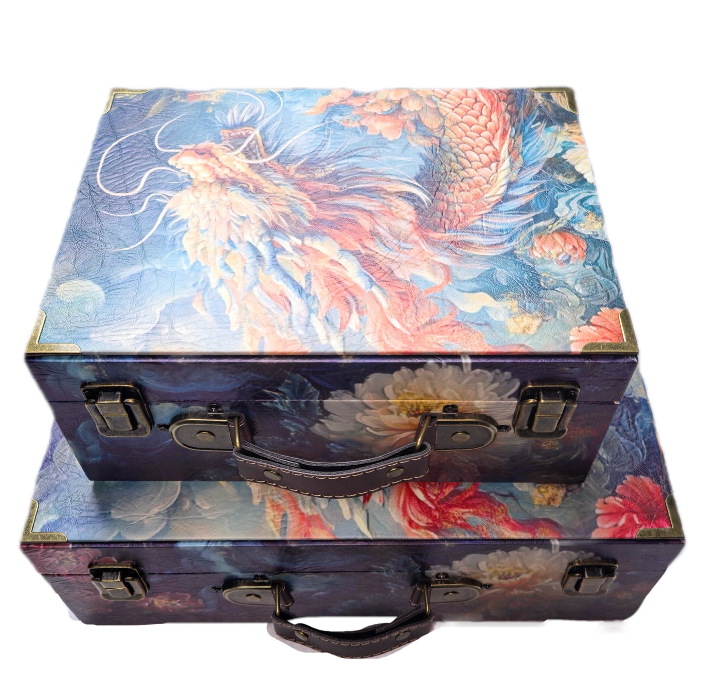 075 Wooden Suitcase