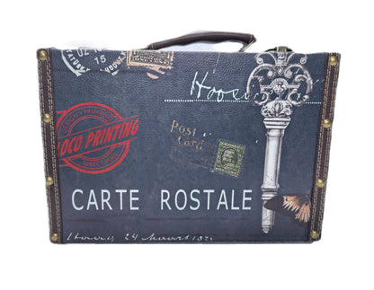 077 Wooden Suitcase