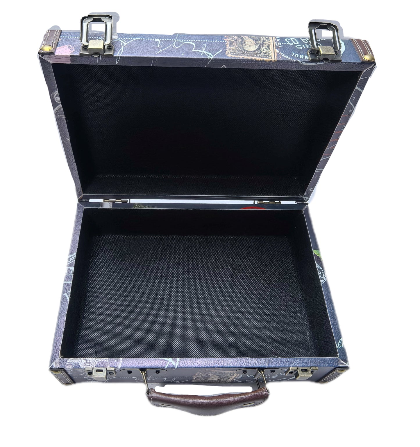077 Wooden Suitcase