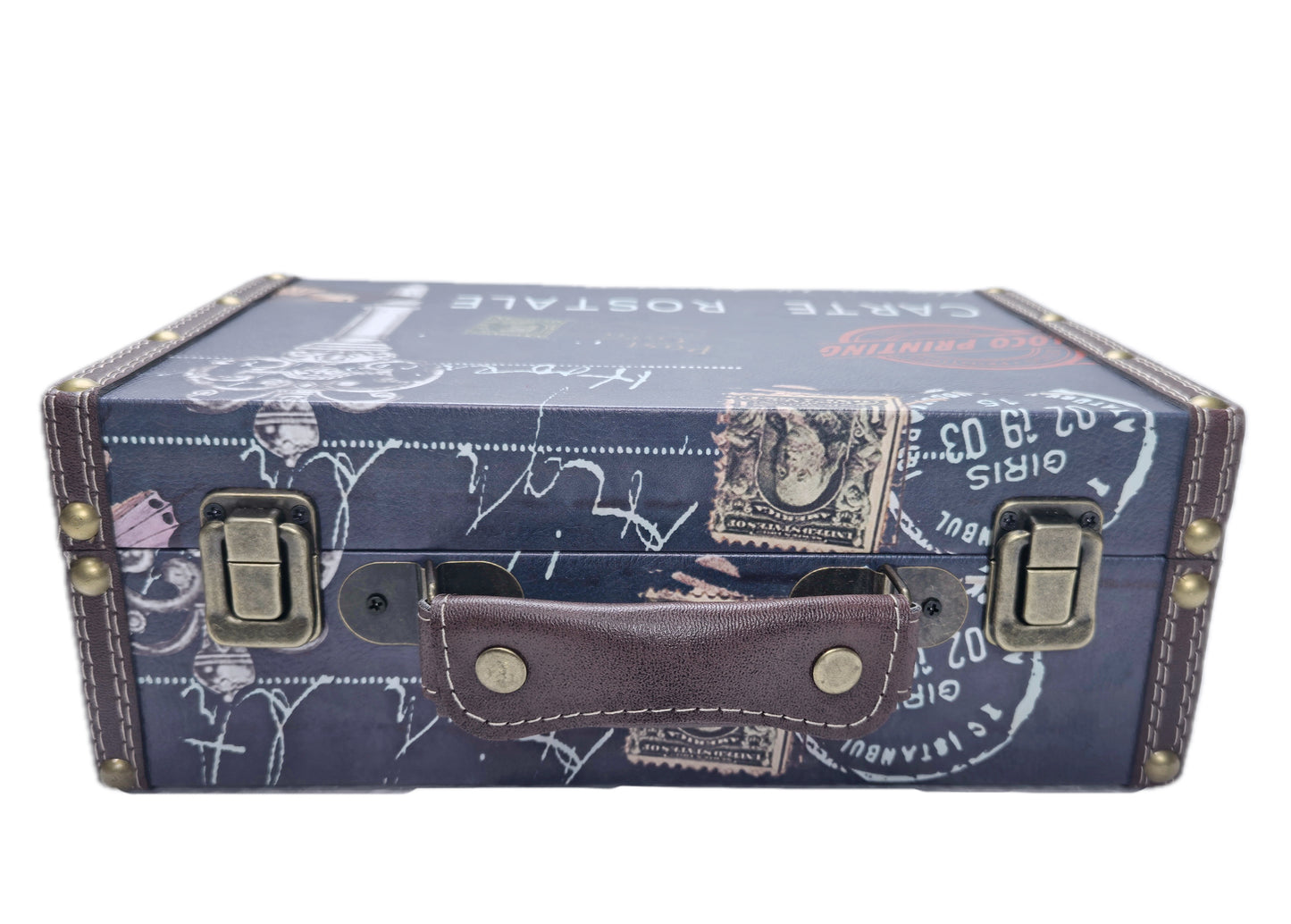 077 Wooden Suitcase
