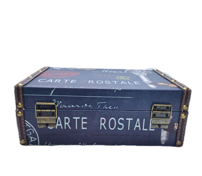 077 Wooden Suitcase