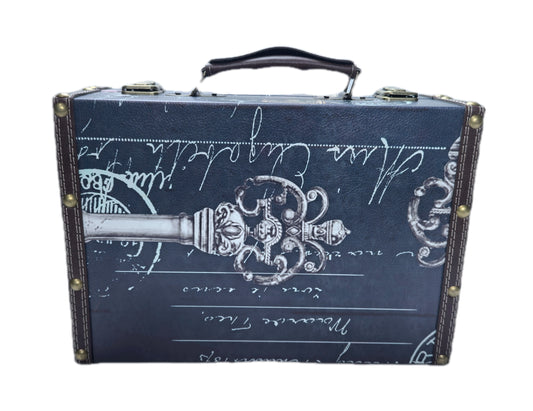 077 Wooden Suitcase