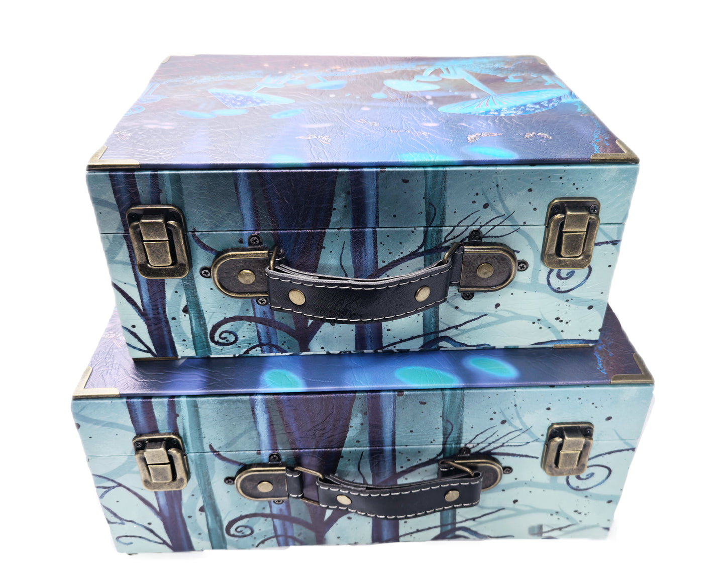080 Wooden Suitcase