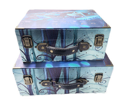 080 Wooden Suitcase