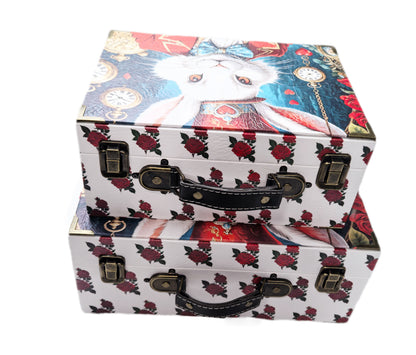 083 Wooden Suitcase