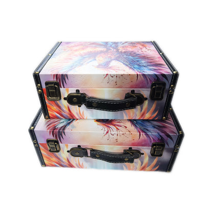 084 Wooden Suitcase