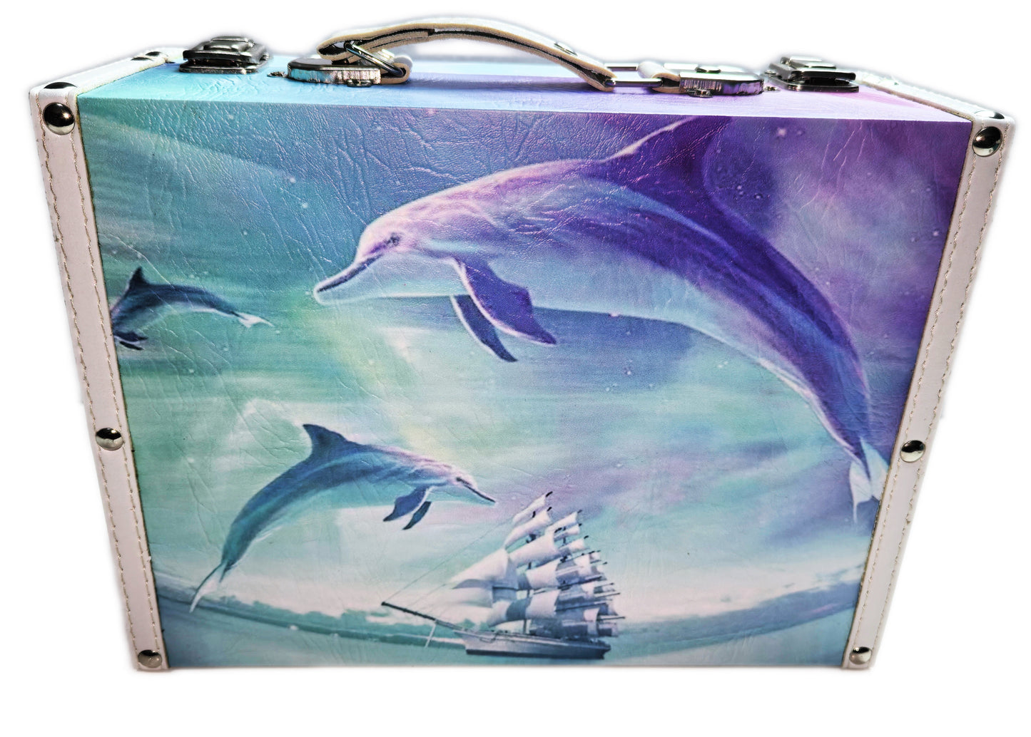 085 Wooden Suitcase
