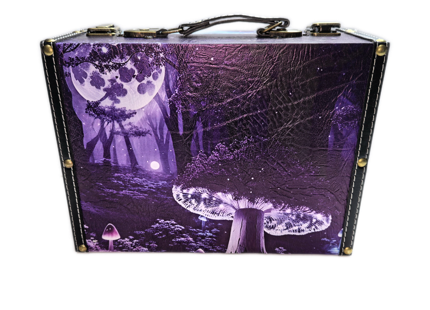 086 Wooden Suitcase