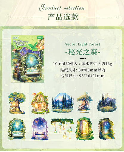 S-43Magic Journey Adventure Series Sticker 6Style