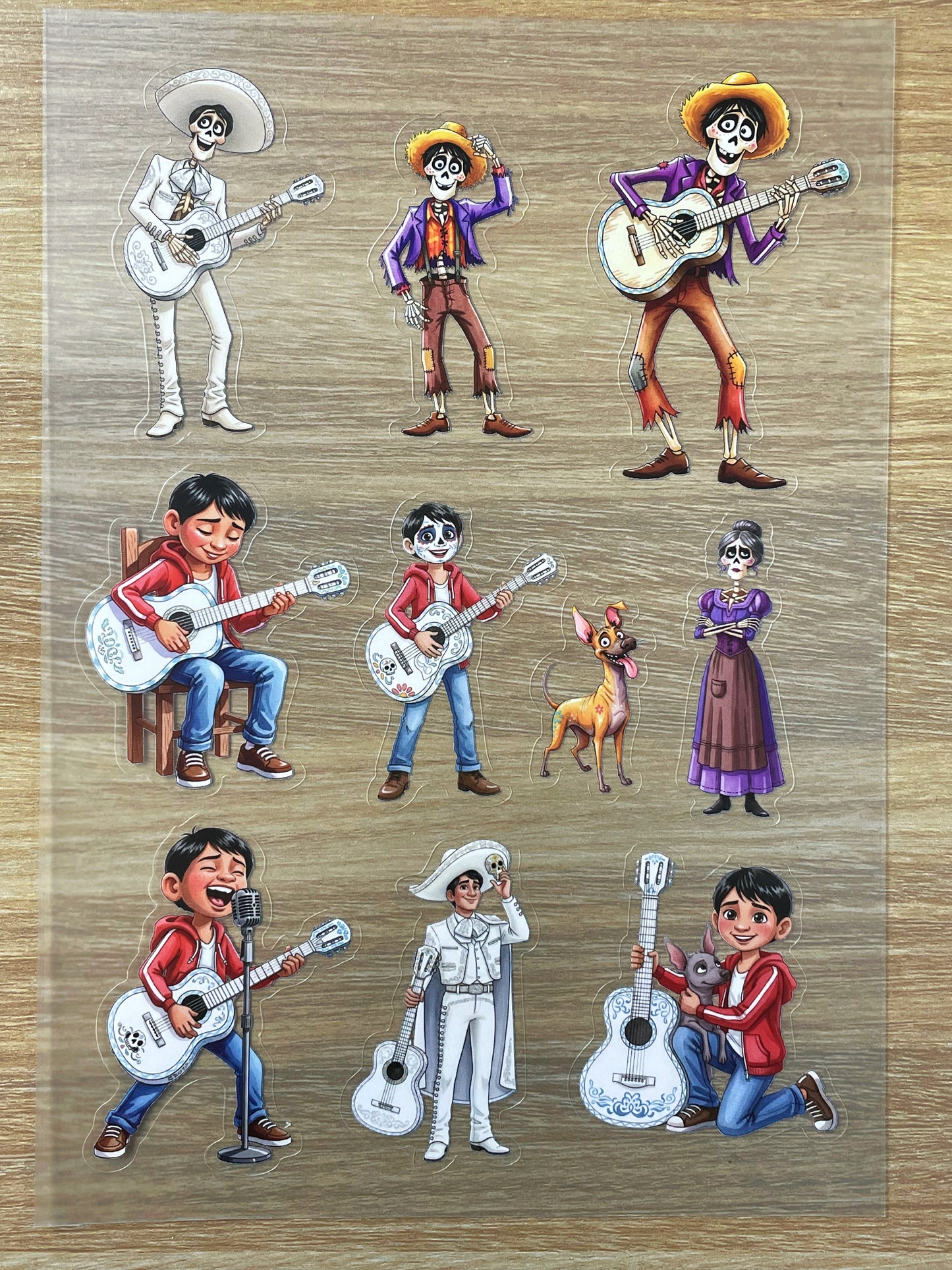 S26 CoCo  sticker pet precut A5 size 5 pieces