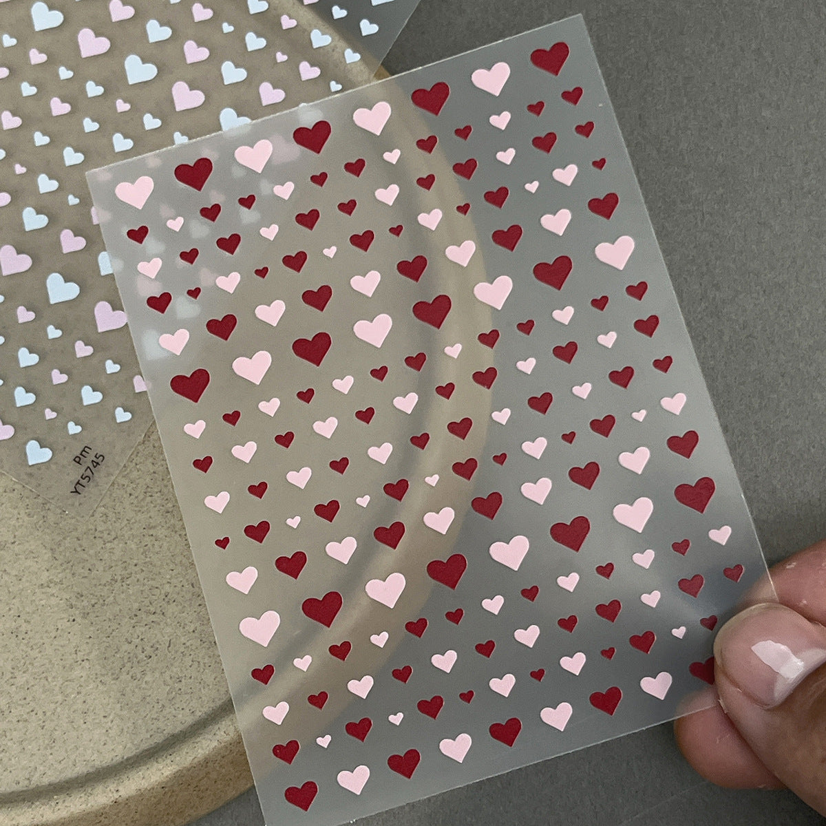 MINI-18 Heart Stickers