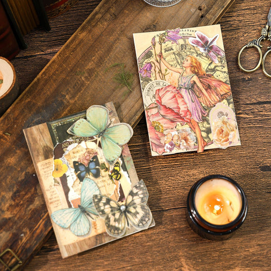 P-13 Ancient Forest American Retro Material Paper