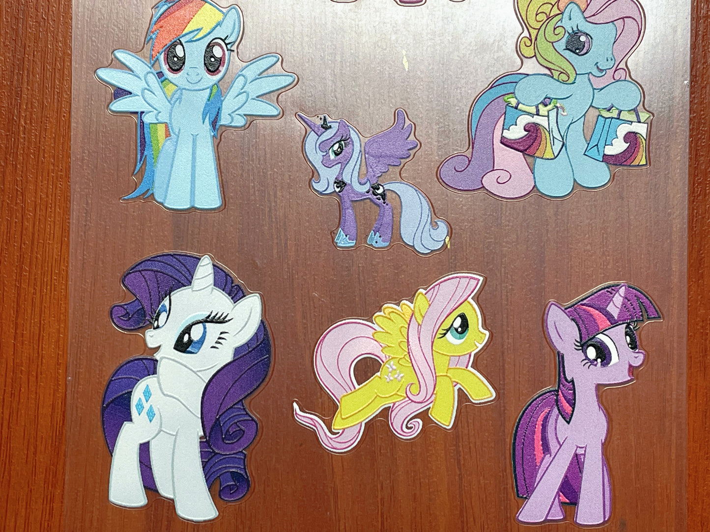 E-142 My Little-Pony 3D Embossed sticker 1 piece