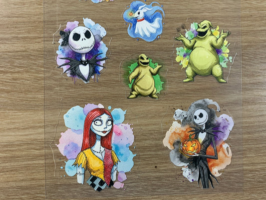 E-46 Nightmare Moon Ball 3D Embossed sticker 1 piece