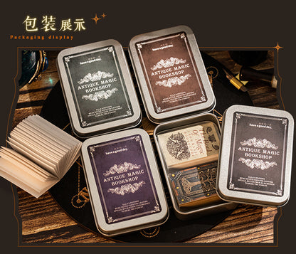 P-10 A Beautiful Day Set Small Book Material Book Antique Magic Bookstore Series 4Style