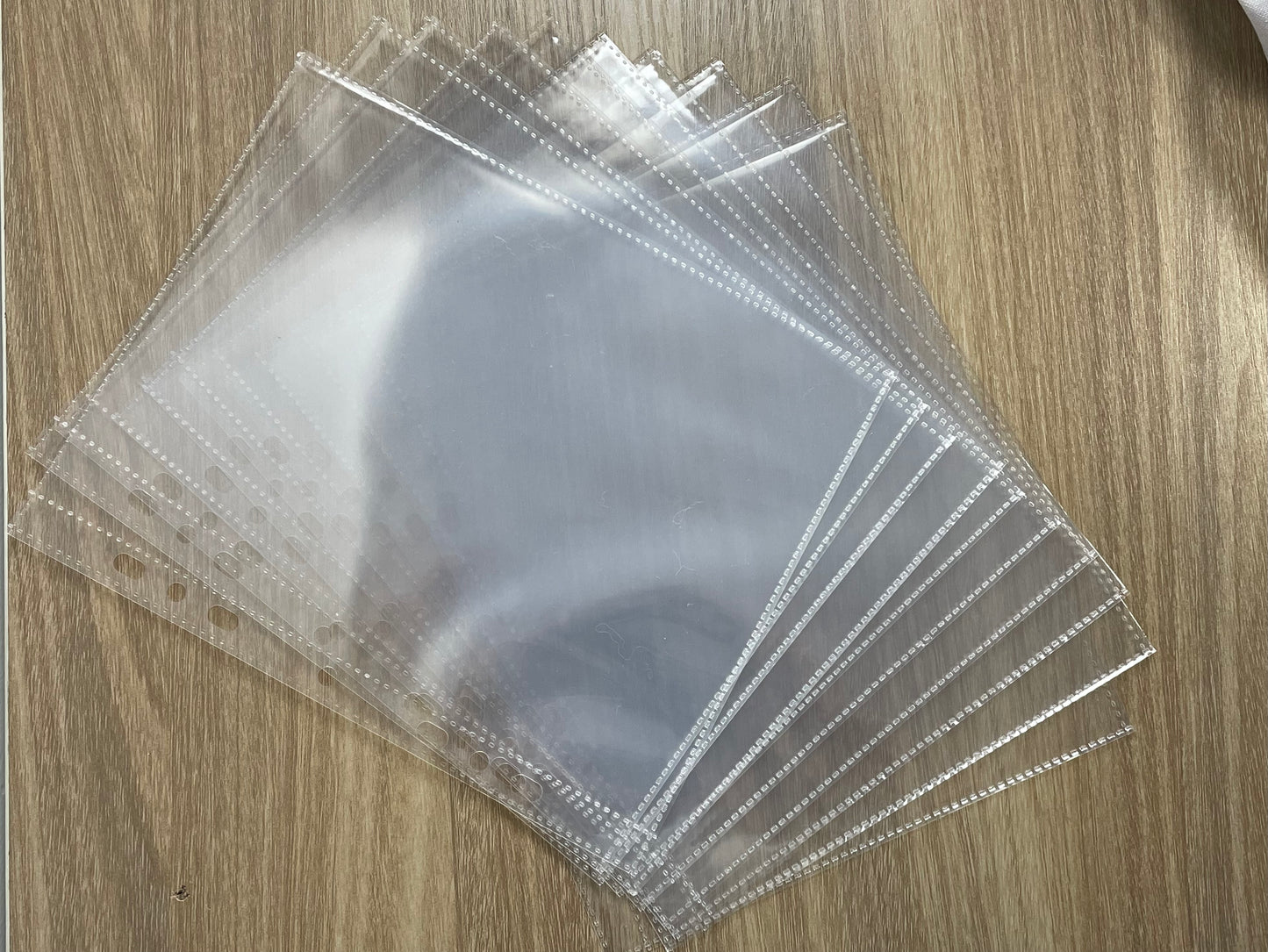 P-002  A5  Clear Protective Film (21*16.5 cm  ,10 pieces)