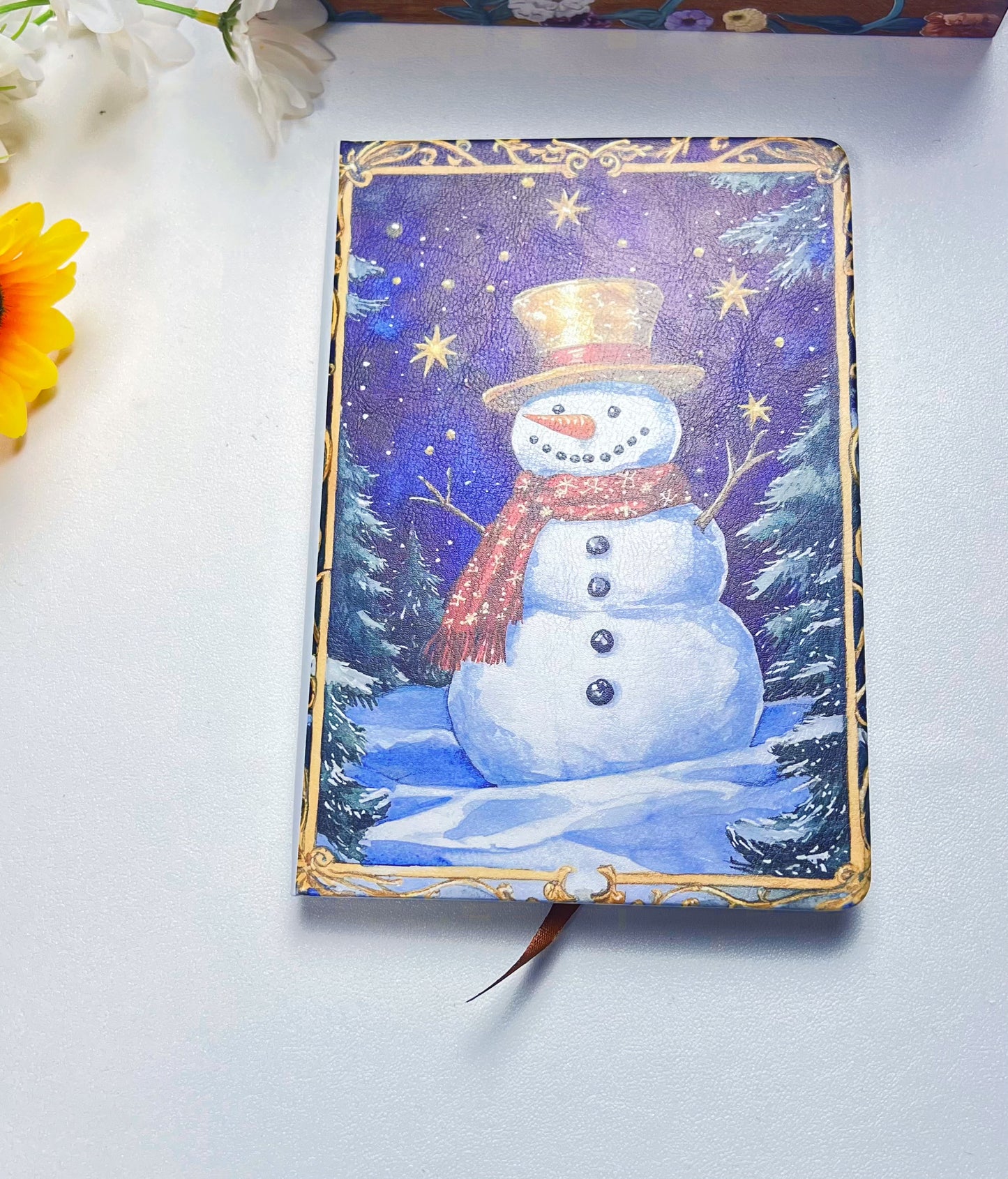 J-13 A5 size leather cover journal