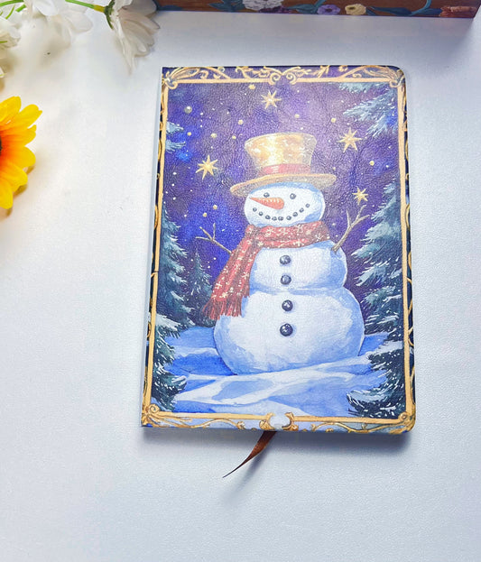 J-13 A5 size leather cover journal